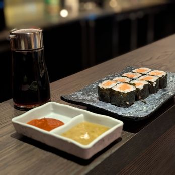 Nomikai - Yellowtail Cut Rolls with Signature Sauces - Sushi Bars Near Me - Las Vegas, Nevada Nomikai - Yellowtail Cut Rolls with Signature Sauces - Sushi Bars Near Me - Las Vegas, Nevada