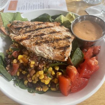 71 South - Urban Wilderness Bowl, with salmon - Breakfast & Brunch Near Me - Knoxville, Tennessee 71 South - Urban Wilderness Bowl, with salmon - Breakfast & Brunch Near Me - Knoxville, Tennessee