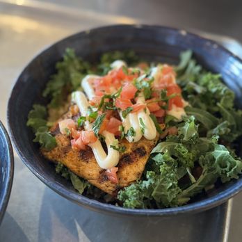 California Fish Grill - Salmon Power Bowl - Seafood Near Me - San Jose, California