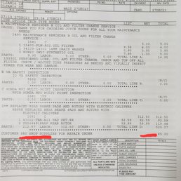 Hidden fees