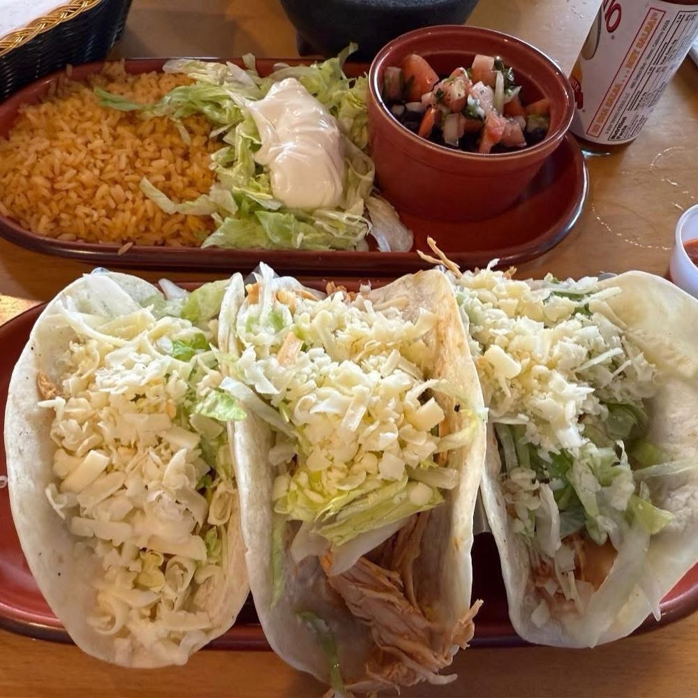 Chicken Taco Plate Chicken Taco Plate