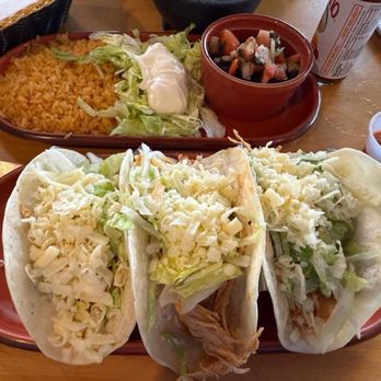 El Centro - Chicken Taco Plate - Mexican Near Me - Winchester, Virginia