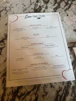 Menu photo 2 The Melting Pot Tampa, FL Menu photo 2 The Melting Pot Tampa, FL