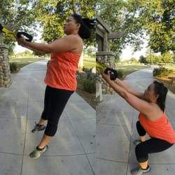 Navy Fit Training - TRX jump squats
