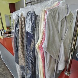 The clothes I got dry cleaned.
