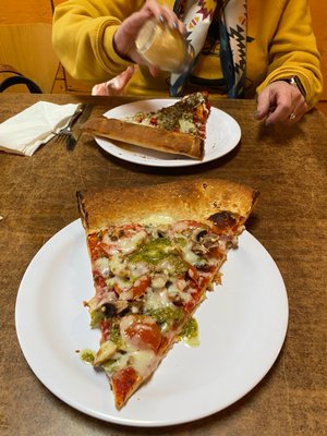 Taos Pizza Out Back by null