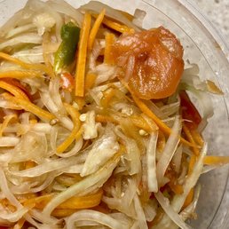 Papaya salad Papaya salad