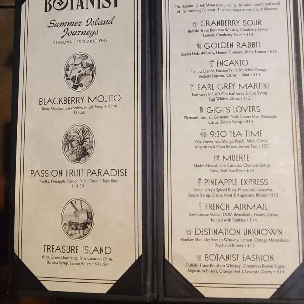 The Botanist - Cocktail Bars Near Me - Bakersfield, California The Botanist - Cocktail Bars Near Me - Bakersfield, California