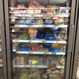 Gluten free bread/bun selection in the frozen aisle Gluten free bread/bun selection in the frozen aisle