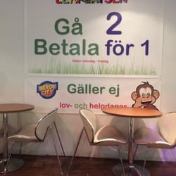 Lekplatsen - Bra erbjudande men kom ihåg cash, de tar inte kort trots att det är 2014....