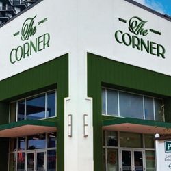 The Corner Wine and Spirits - Exterior of The Corner Wine & Spirits our neighborhood luxury liquor store with curated wines, spirits, and holiday gift baskets.