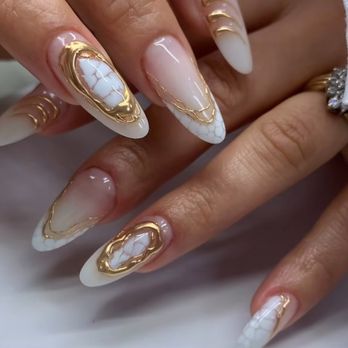 K-T nails - Builder gel full set and Design - Nail Salons Near Me - Mesa, Arizona