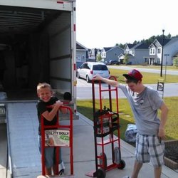 My 2 Nephews helping me on a job in Jacksonville NC July, 2016