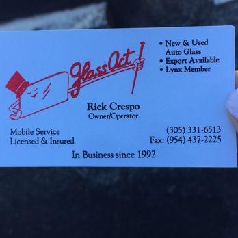 Glass Act - Auto Glass Services Near Me - Pembroke Pines, Florida Glass Act - Auto Glass Services Near Me - Pembroke Pines, Florida