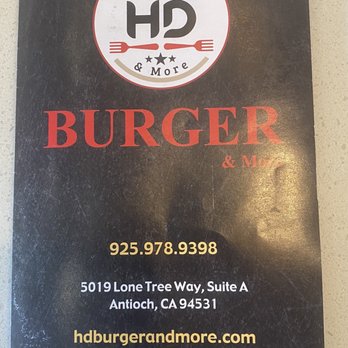 HD Burger & More - New American Near Me - Antioch, California HD Burger & More - New American Near Me - Antioch, California