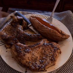 Divine Fish and Meat - Pork Chops!