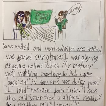IHOP - Page 3 of 5 of a short story of IHOP as written by a second grader - Breakfast & Brunch Near Me - San Diego, California IHOP - Page 3 of 5 of a short story of IHOP as written by a second grader - Breakfast & Brunch Near Me - San Diego, California