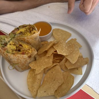 Red Rock Pool - Breakfast burrito - Lounges Near Me - Las Vegas, Nevada