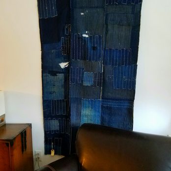 Shibui - Boro blanket from Shibui in the living room of a customer - Antiques Near Me - Long Beach, California Shibui - Boro blanket from Shibui in the living room of a customer - Antiques Near Me - Long Beach, California