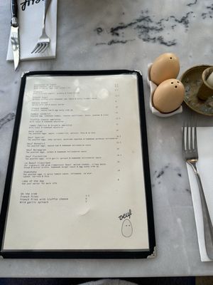 Menu photo 1 Oeuf Amsterdam, NH Menu photo 1 Oeuf Amsterdam, NH