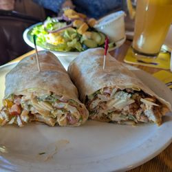 7th Street Pub - Spicy Chicken Wrap for $17.95.