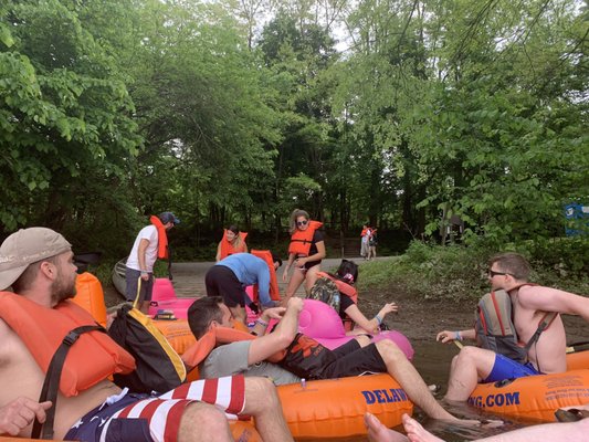 Delaware River Tubing by null