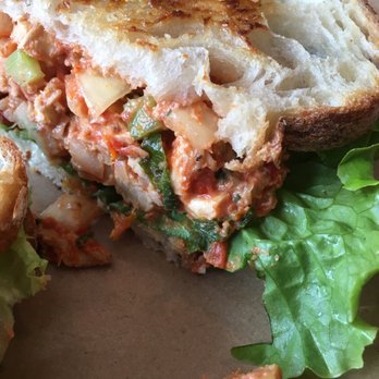 Meat Cheese Bread - What a great chicken salad sandwich - Sandwiches Near Me - Portland, Oregon