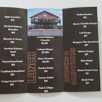 The Loft Restaurant & Bar - Menu - Seafood Near Me - Bandon, Oregon The Loft Restaurant & Bar - Menu - Seafood Near Me - Bandon, Oregon