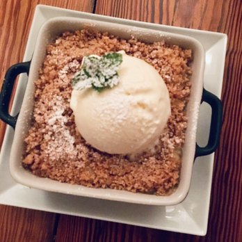 The Library Kitchen & Bar - Apple and Pear Cobbler - Desserts Near Me - Sapphire, North Carolina The Library Kitchen & Bar - Apple and Pear Cobbler - Desserts Near Me - Sapphire, North Carolina
