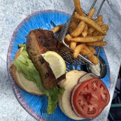 Blue Marlin Fish House Restaurant & Adventures - Mahi mahi sandwich