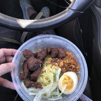 Love Ramen - Beef bowl . This was before I mixed it with the hot broth - Ramen Near Me - Palmdale, California Love Ramen - Beef bowl . This was before I mixed it with the hot broth - Ramen Near Me - Palmdale, California