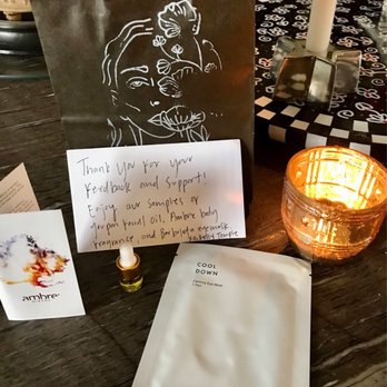 Temple Day Spa - The sweet gifts Kelly gave me after my visit. Thank you! Love the perfume! - Waxing Near Me - Savannah, Georgia
