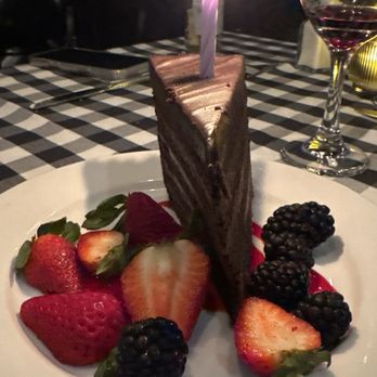 Manhattan Restaurant - Chocolate cake for my bday:) - Steakhouses Near Me - Fresno, California Manhattan Restaurant - Chocolate cake for my bday:) - Steakhouses Near Me - Fresno, California