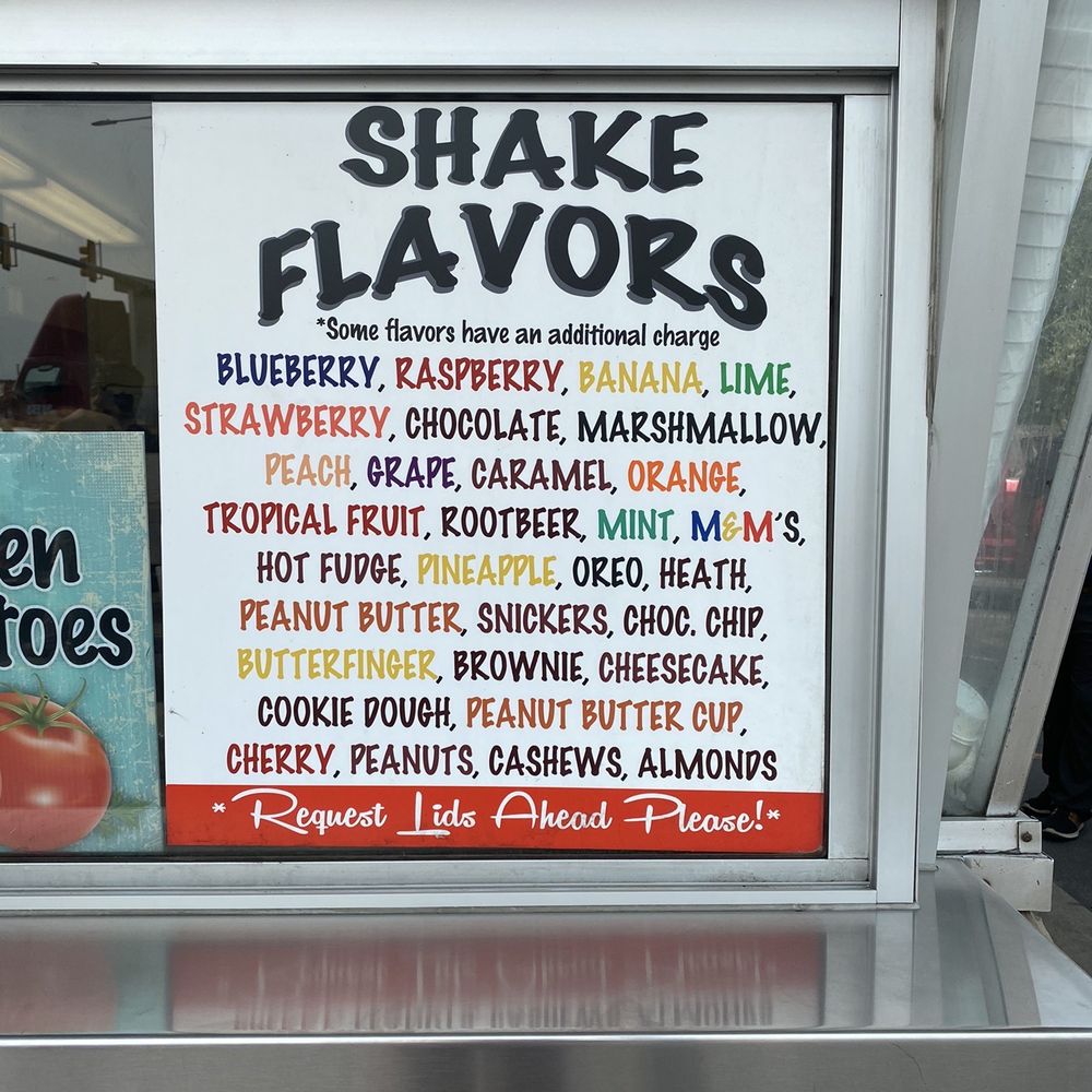 Burger Bar - Shake options (can combine) - Burgers Near Me - Roy, Utah Burger Bar - Shake options (can combine) - Burgers Near Me - Roy, Utah