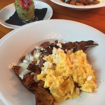 The Edison - Steak and Eggs with Lobster Guacamole! - Steakhouses Near Me - Tallahassee, Florida