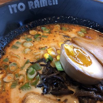 Ito Ramen - Delicious Spicy Ramen at Ito Ramen. It wasn't hot spicy it was good spicy. - Ramen Near Me - San Antonio, Texas