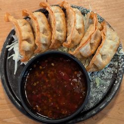 Fried Pork Gyoza for $8.45.