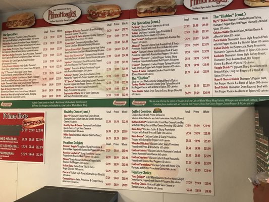 Menu photo 2 PrimoHoagies Wildwood Crest, NJ