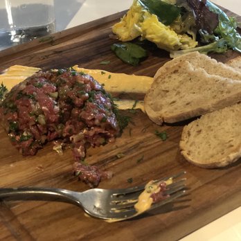 District Table and Bar - Beef tartar. Dill tasted so fresh. Really good! - New American Near Me - Stuart, Florida District Table and Bar - Beef tartar. Dill tasted so fresh. Really good! - New American Near Me - Stuart, Florida