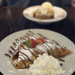 Strawberry Nutella crepe