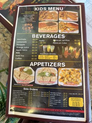 Menu photo 2 Hacienda Leones Tyler, TX