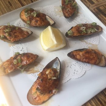 Blue Fish - Baked Mussels - Sushi Bars Near Me - Montrose, California Blue Fish - Baked Mussels - Sushi Bars Near Me - Montrose, California