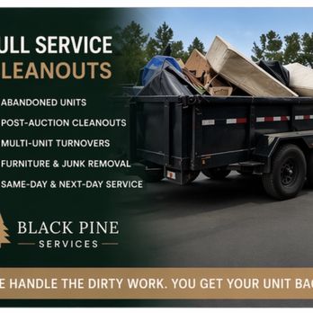 Black Pine Services - Junk Removal & Hauling Near Me