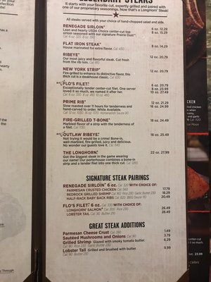Menu photo 2 LongHorn Steakhouse Matthews, NC Menu photo 2 LongHorn Steakhouse Matthews, NC