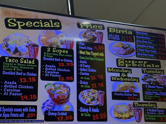 Menu photo 4 Viva El Taco Express Las Vegas, NV