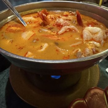 Sappeisan - Tom Yum Tiger Prawn Hotpot $28.00 - Thai Near Me - New York, New York