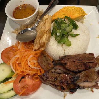 Pho Mai - Platter with shred pork, and the type of pork they put on Banh Mi. Delicious! - Vietnamese Near Me - Eden Prairie, Minnesota Pho Mai - Platter with shred pork, and the type of pork they put on Banh Mi. Delicious! - Vietnamese Near Me - Eden Prairie, Minnesota