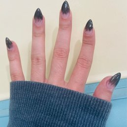 Acrylic done for Halloween Acrylic done for Halloween