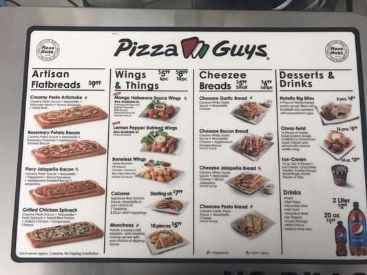 Menu photo 2 Pizza Guys Fairfield, CA Menu photo 2 Pizza Guys Fairfield, CA