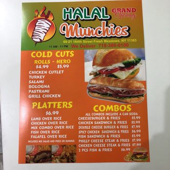 Halal Munchies - Menue - Halal Near Me - Fresh Meadows, New York